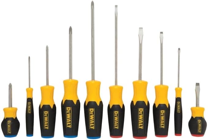 DEWALT Screwdriver Set, 10 Piece (DWHT62513)