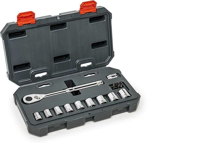 Crescent 15 Pc 3/8" Drive 6 Point Metric Mechanics Tool Set - CSWS38MM15