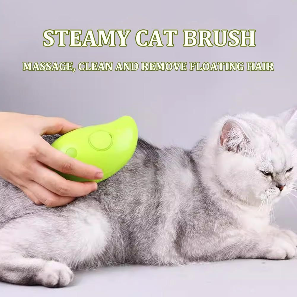 Pet Electric Spray Massage Comb Steam Brush | Pet Brush | Pet Grooming Brush | Steam Brush for pets