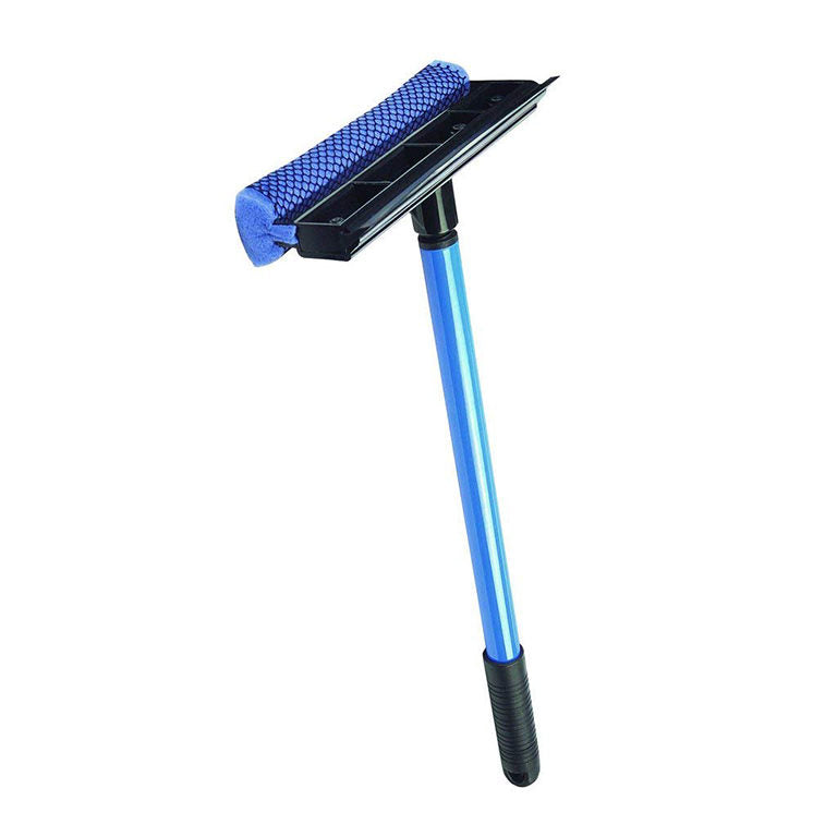 Ettore 59016 Auto Squeegee Scrubber 8 in. with Metal Handle