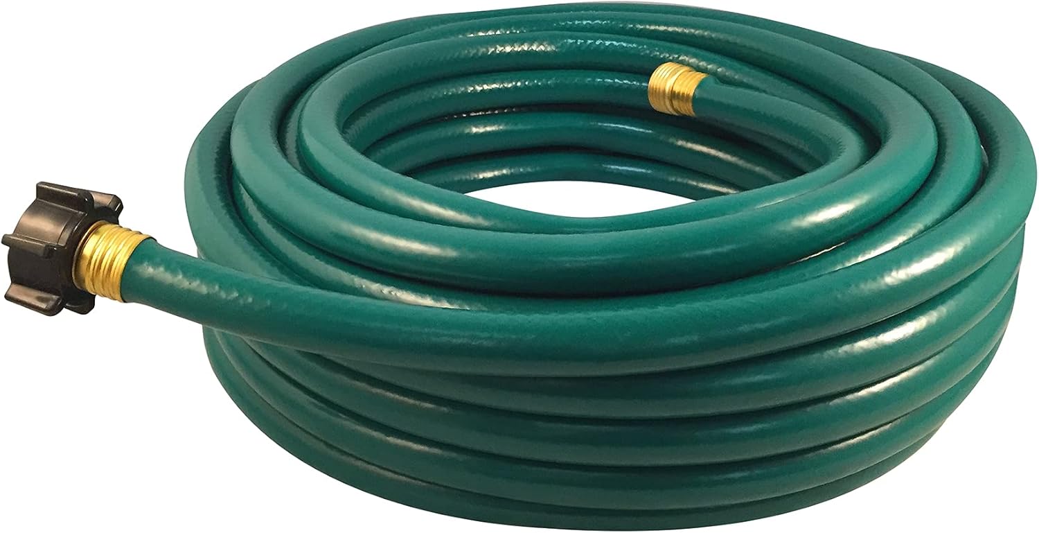 Flexon 5/8-Inch by 25-Foot Reinforced Garden Hose FR5825, 25ft, Green