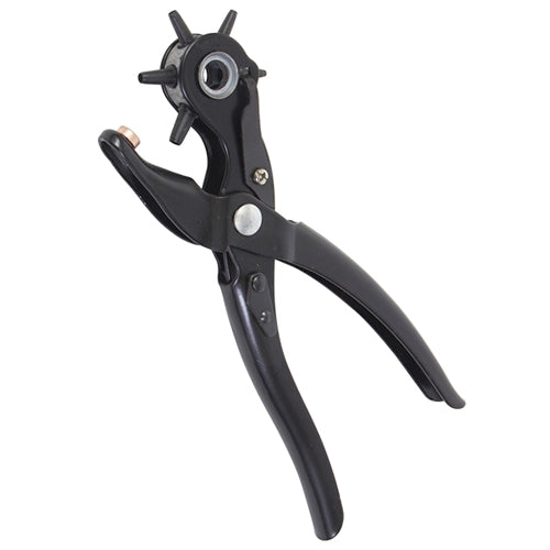 Tuff Stuff Tools REVOLVING PUNCH PLIERS HOLE SIZES: 5/64", 3/32", 7/64", 1/8", 5/32" AND 3/16" CARDED