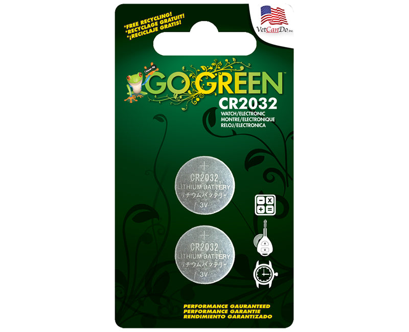 CR2032 3 Volt Button Cell Battery - 2 Per Blister Card